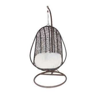 Cheap outdoor rattan hanging egg chair