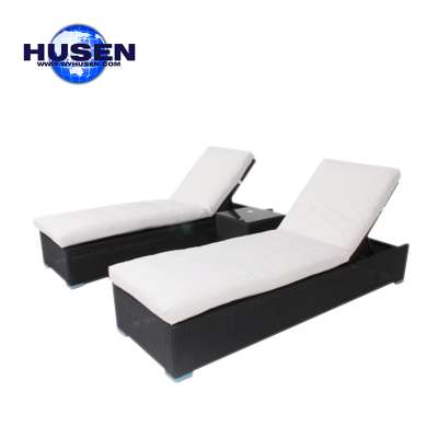 High Quality Wicker Outdoor Furniture Beach sunbed