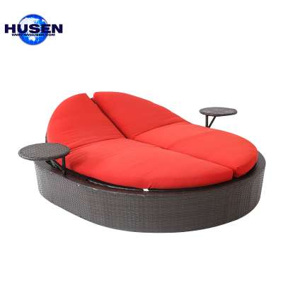 Lounge Bed Outdoor Rattan Sun Lounge Furniture